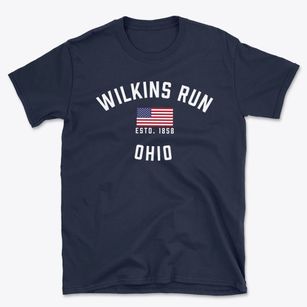 Wilkins Run Ohio Patriot Basic T-Shirt