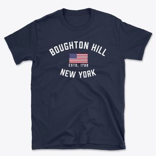 Boughton Hill New York Patriot Basic T-Shirt