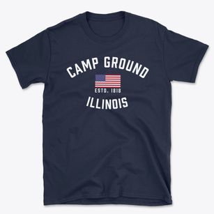 Camp Ground Illinois Patriot Basic T-Shirt