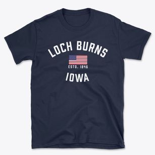 Loch Burns Iowa Patriot Basic T-Shirt