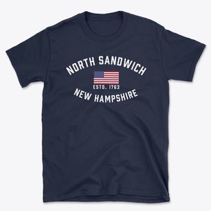 North Sandwich New Hampshire Patriot Basic T-Shirt