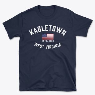 Kabletown West Virginia Patriot Basic T-Shirt