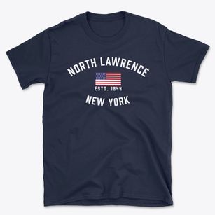 North Lawrence New York Patriot Basic T-Shirt