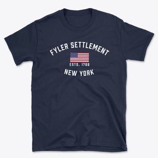 Fyler Settlement New York Patriot Basic T-Shirt