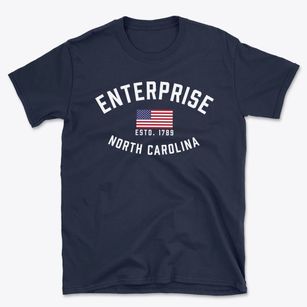 Enterprise North Carolina Patriot Basic T-Shirt