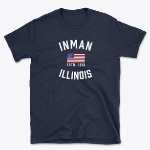 Inman Illinois Patriot Basic T-Shirt
