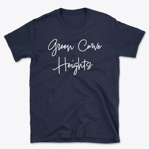 Green Curve Heights New Jersey Freestyle Basic T-Shirt