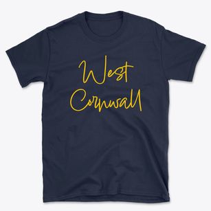 West Cornwall New York Freestyle Basic T-Shirt