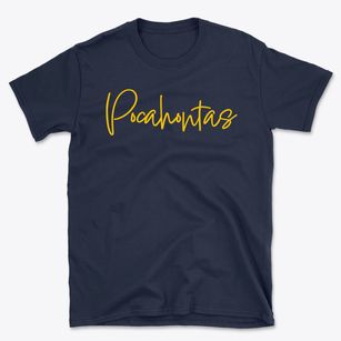 Pocahontas Virginia Freestyle Basic T-Shirt