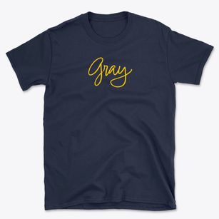 Gray New York Freestyle Basic T-Shirt