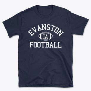 Evanston Iowa Football Basic T-Shirt