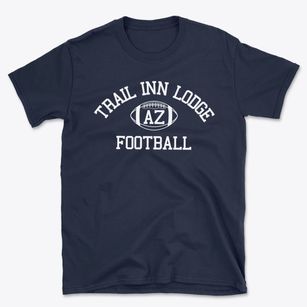 Trail Inn Lodge Arizona Football Basic T-Shirt