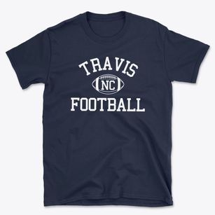 Travis North Carolina Football Basic T-Shirt