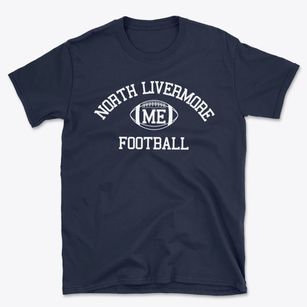 North Livermore Maine Football Basic T-Shirt