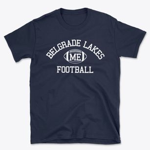 Belgrade Lakes Maine Football Basic T-Shirt