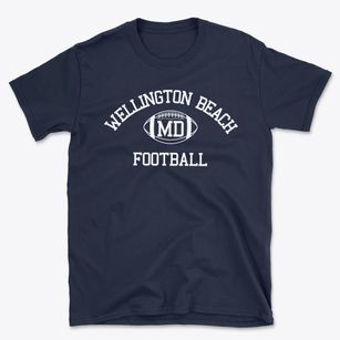 Wellington Beach Maryland Football Basic T-Shirt