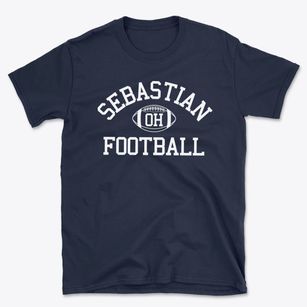 Sebastian Ohio Football Basic T-Shirt