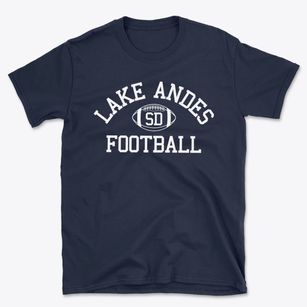 Lake Andes South Dakota Football Basic T-Shirt