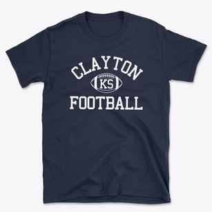 Clayton Kansas Football Basic T-Shirt