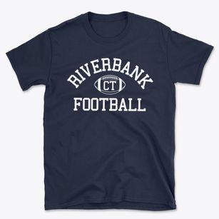 Riverbank Connecticut Football Basic T-Shirt