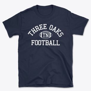 Three Oaks Tennessee Football Basic T-Shirt