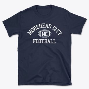 Morehead City North Carolina Football Basic T-Shirt
