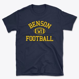 Benson Wisconsin Football Basic T-Shirt