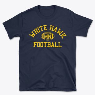 White Hawk Minnesota Football Basic T-Shirt