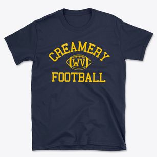 Creamery West Virginia Football Basic T-Shirt
