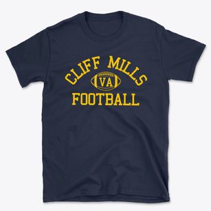 Cliff Mills Virginia Football Basic T-Shirt