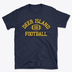 Deer Island Oregon Football Basic T-Shirt