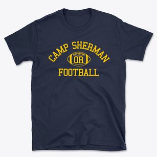 Camp Sherman Oregon Football Basic T-Shirt