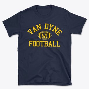 Van Dyne Wisconsin Football Basic T-Shirt