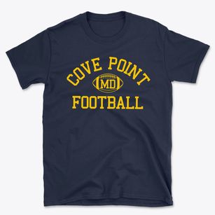 Cove Point Maryland Football Basic T-Shirt