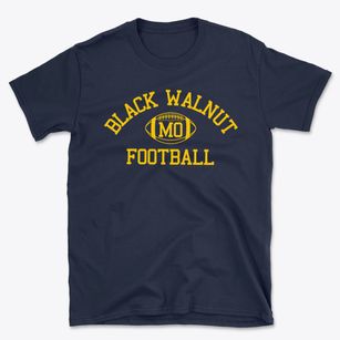 Black Walnut Missouri Football Basic T-Shirt