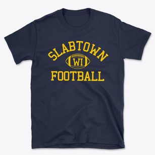 Slabtown Wisconsin Football Basic T-Shirt