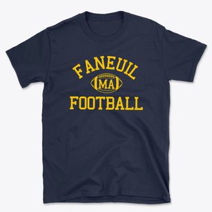 Faneuil Massachusetts Football Basic T-Shirt