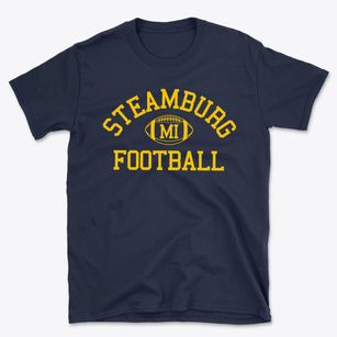 Steamburg Michigan Football Basic T-Shirt