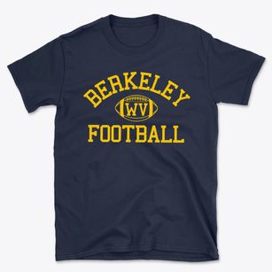 Berkeley West Virginia Football Basic T-Shirt