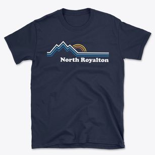 North Royalton Vermont Mountain View Basic T-Shirt