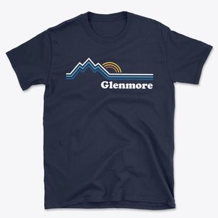Glenmore Virginia Mountain View Basic T-Shirt