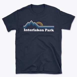 Interlaken Park New Hampshire Mountain View Basic T-Shirt