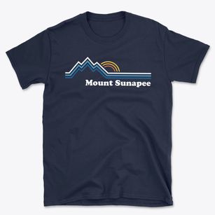 Mount Sunapee New Hampshire Mountain View Basic T-Shirt
