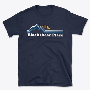 Blackshear Place Georgia Mountain View Basic T-Shirt