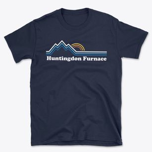 Huntingdon Furnace Pennsylvania Mountain View Basic T-Shirt