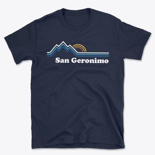 San Geronimo New Mexico Mountain View Basic T-Shirt