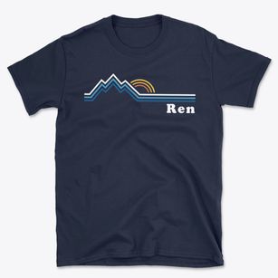 Ren North Carolina Mountain View Basic T-Shirt