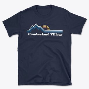 Cumberland Village Pennsylvania Mountain View Basic T-Shirt
