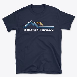 Alliance Furnace Pennsylvania Mountain View Basic T-Shirt
