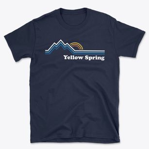 Yellow Spring Pennsylvania Mountain View Basic T-Shirt